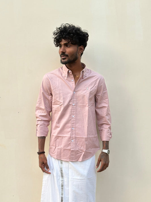 Pink Cotton Shirt