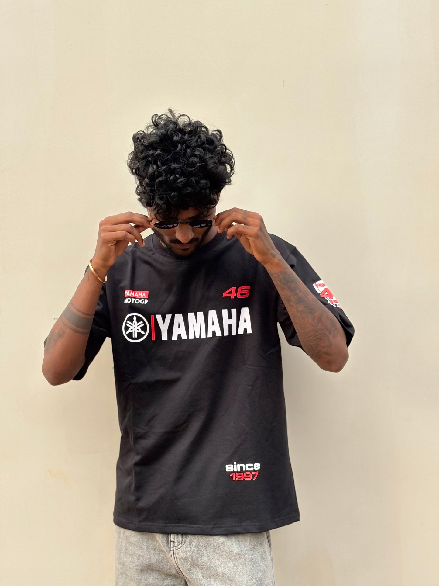 Black Neon Oversized Tshirt