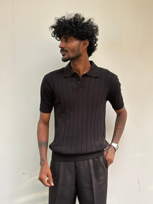 Black Polo Tshirt