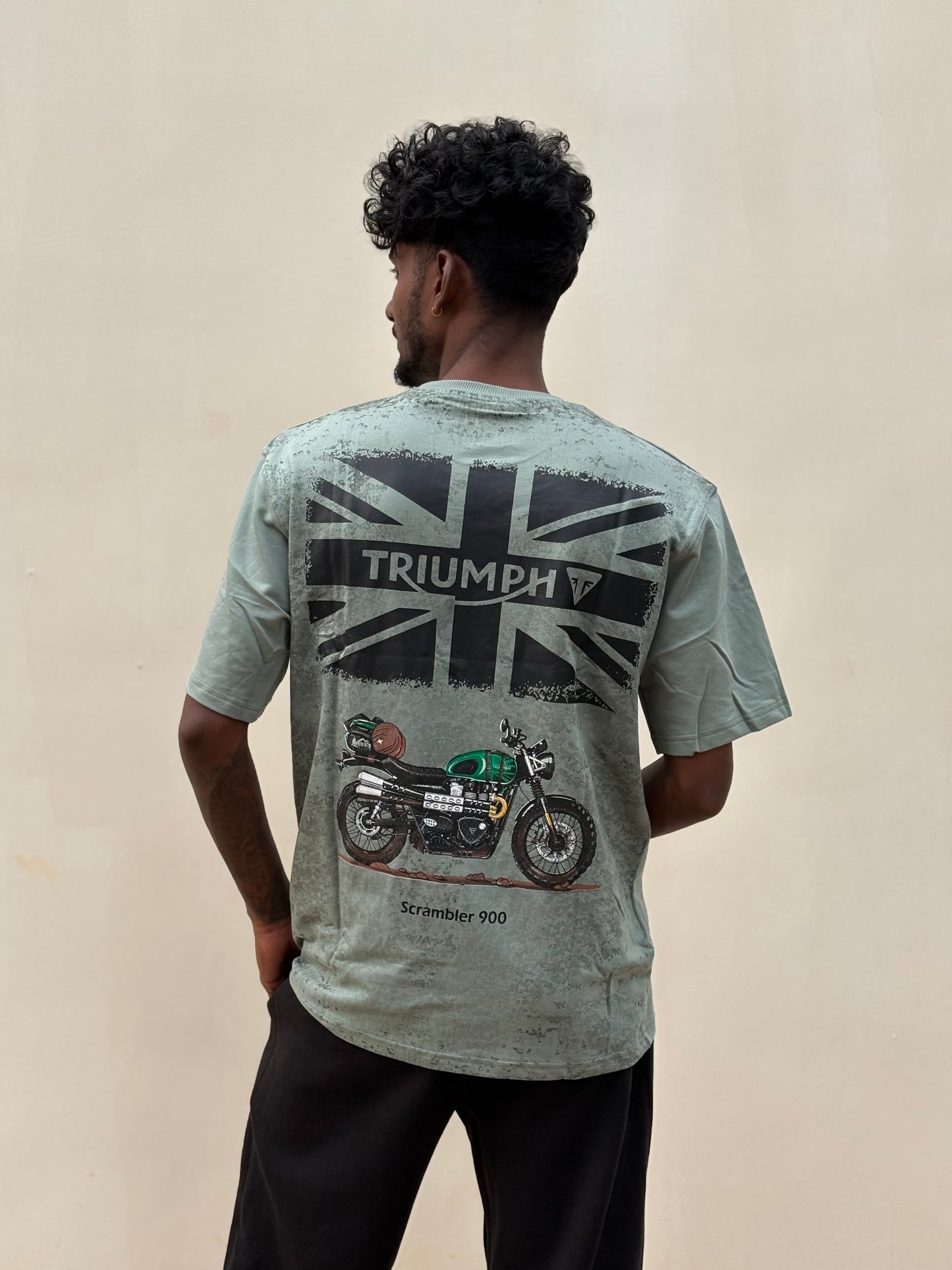 Triumph Scrambler Oversized Tshirt