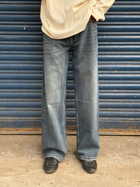 Blue Baggy Jeans