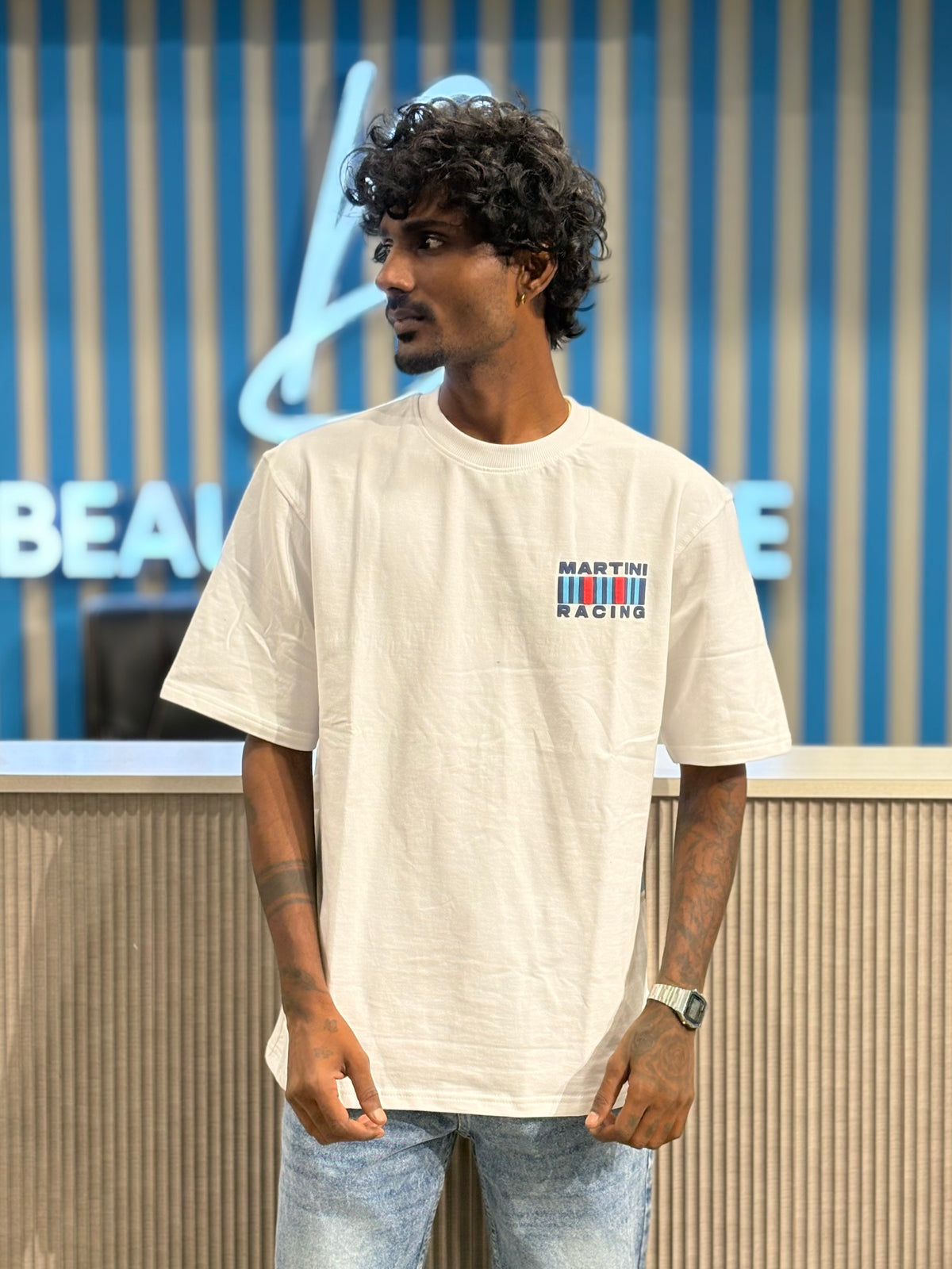 White Oversized Tshirt