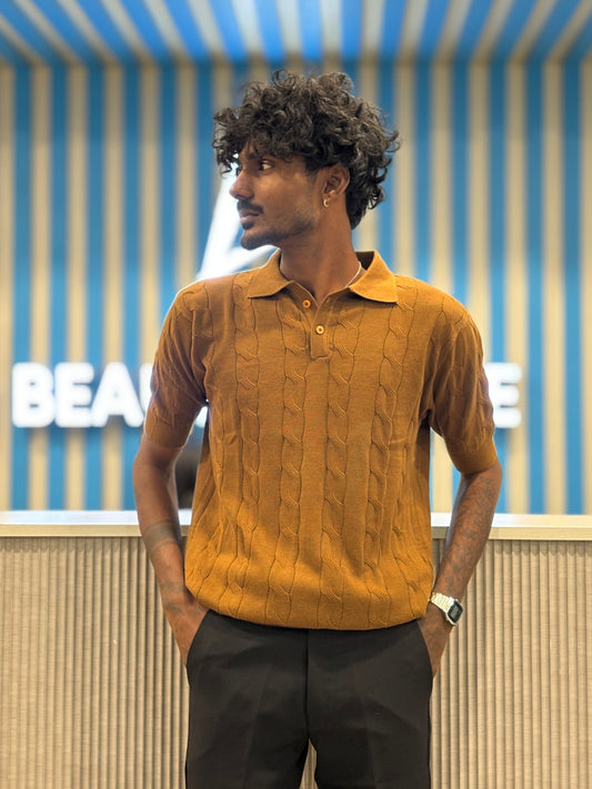 Brown Polo Tshirt