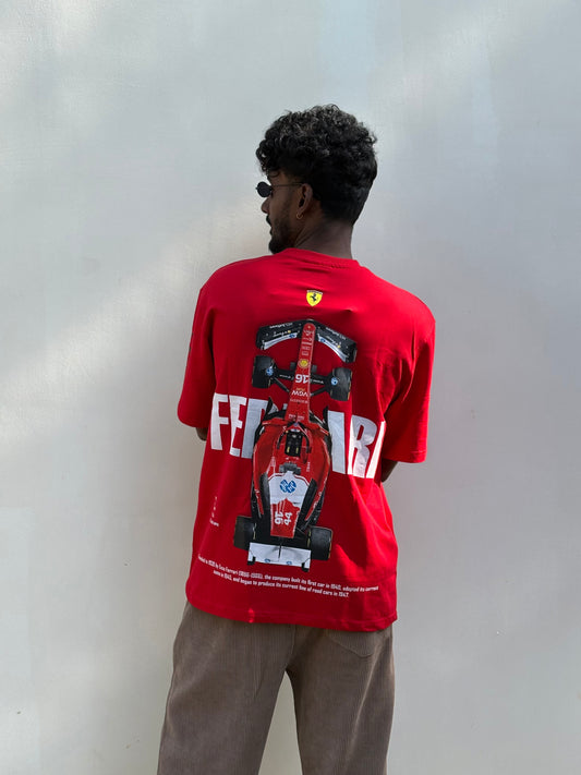 Red Oversized Tshirt