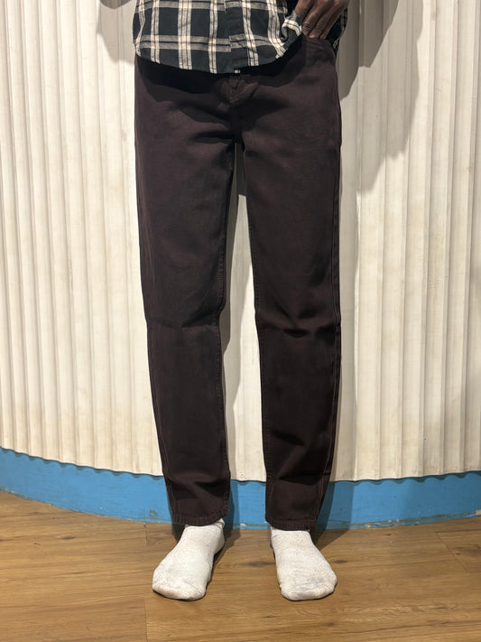 Brown Mom Fit Jeans