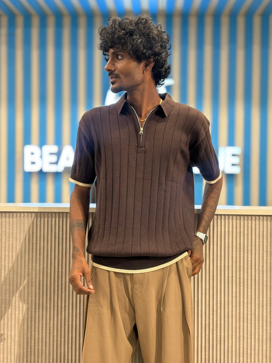 Brown Polo Tshirt