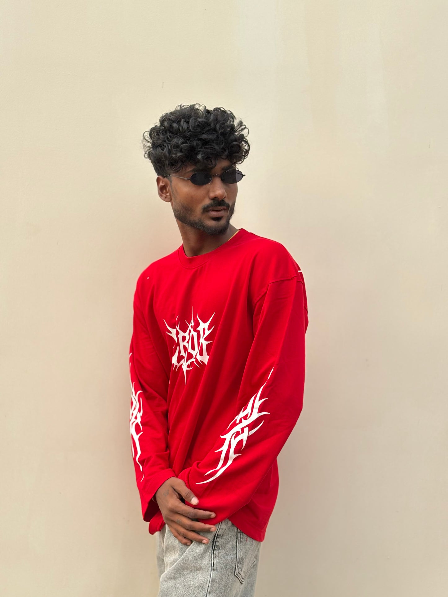 Red Full Sleeve Tshirt