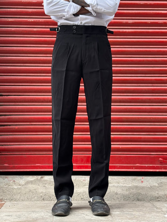 Black Armani Gurkha Pant