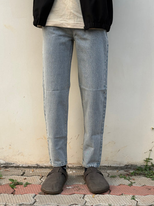 Light Grey Mom Fit Jeans