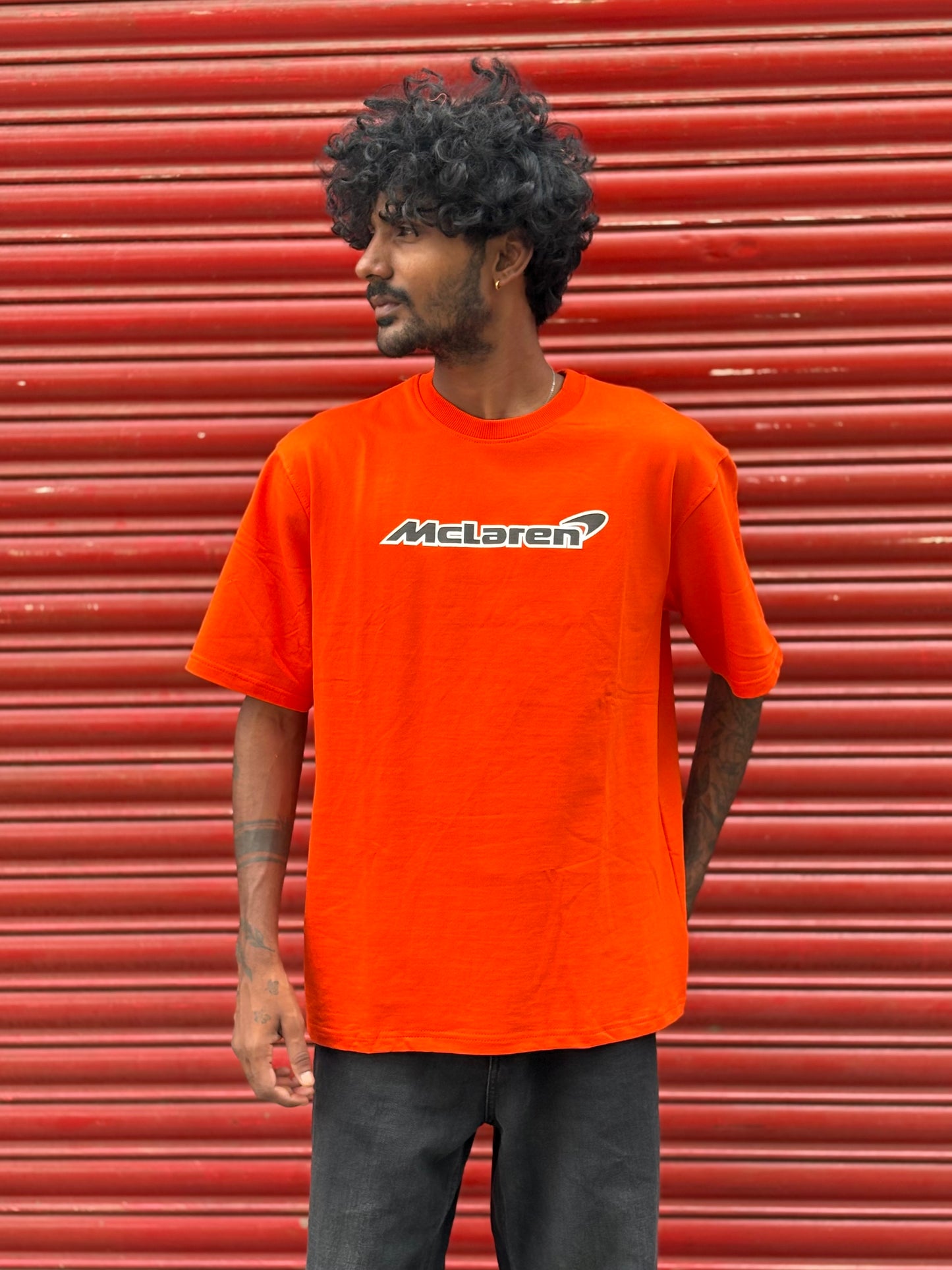 Orange Oversized Tshirt