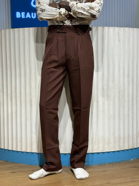 Brown Gurkha Pant