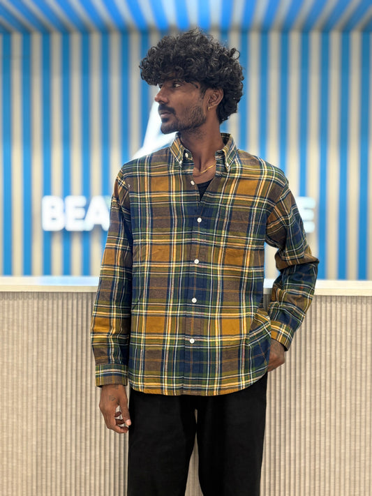 Yellow Flannel Shirt