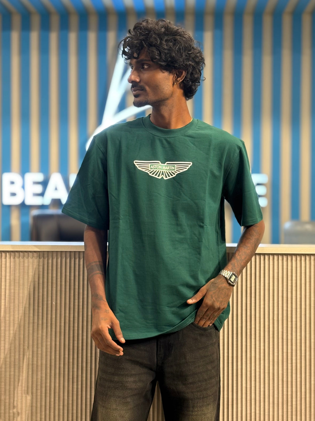 Green Oversized Tshirt
