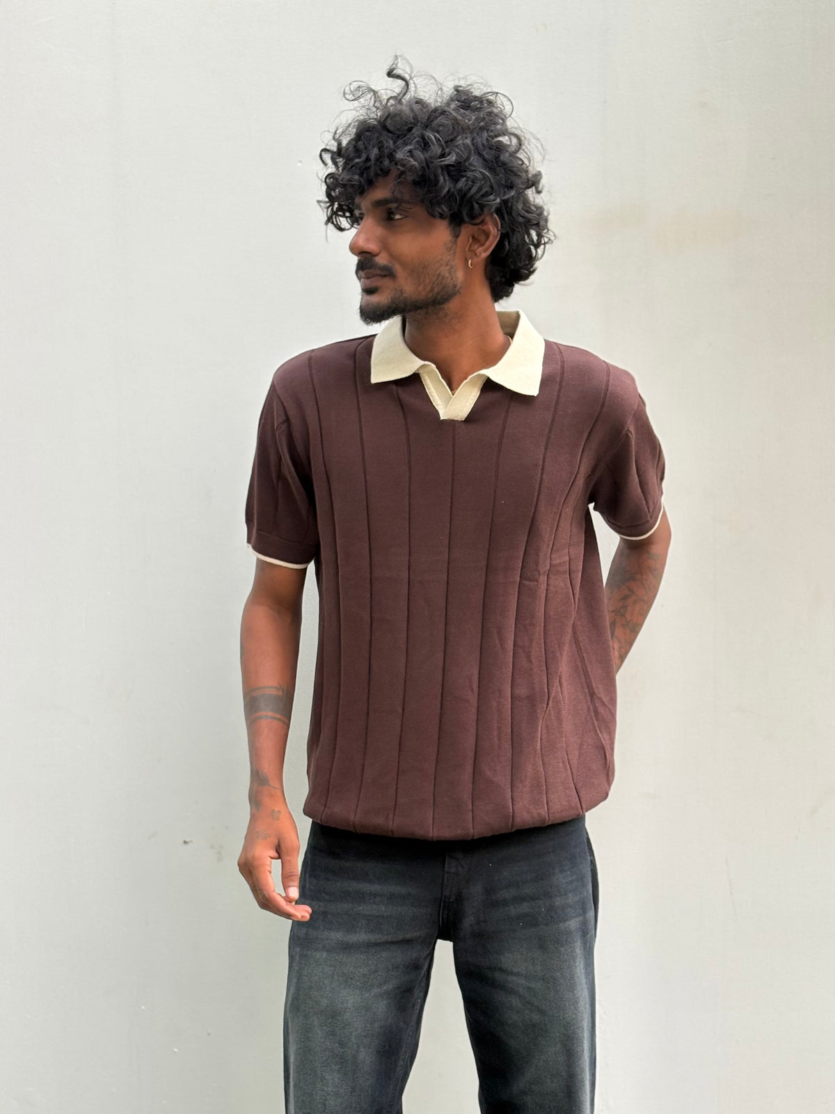 Brown Polo Tshirt
