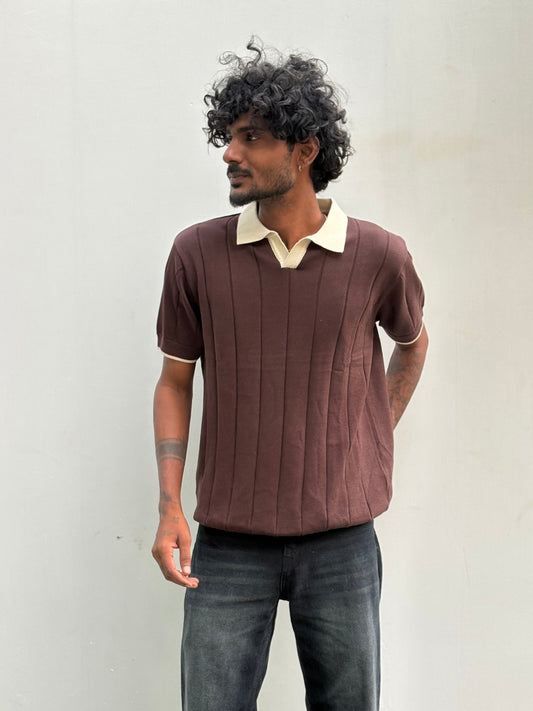 Brown Polo Tshirt