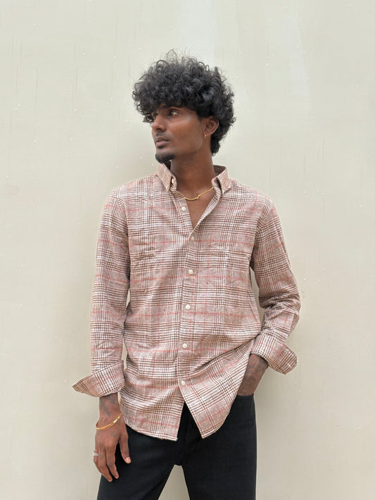 Brown Flannel Shirt
