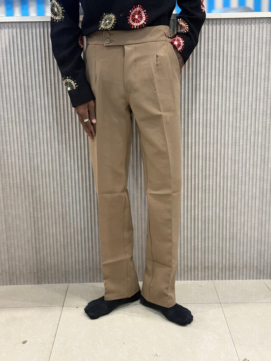 Brown Gurkha Pant