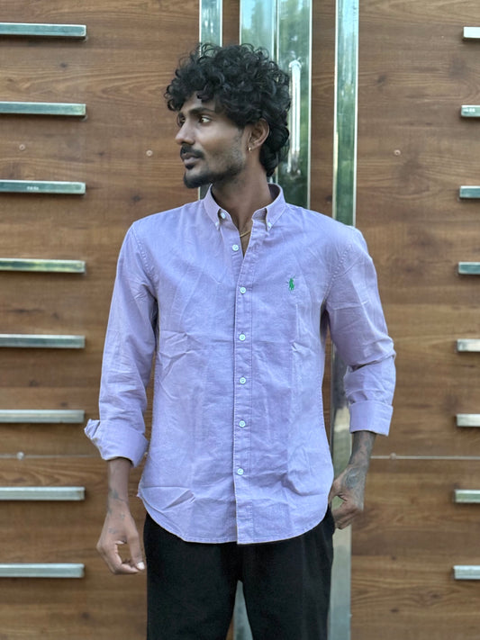Purple Linen Shirt