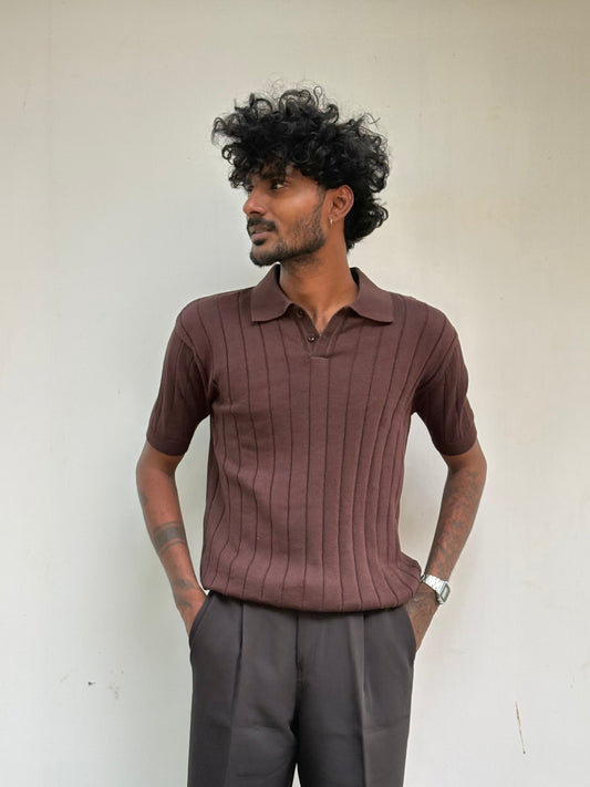Brown Polo Tshirt