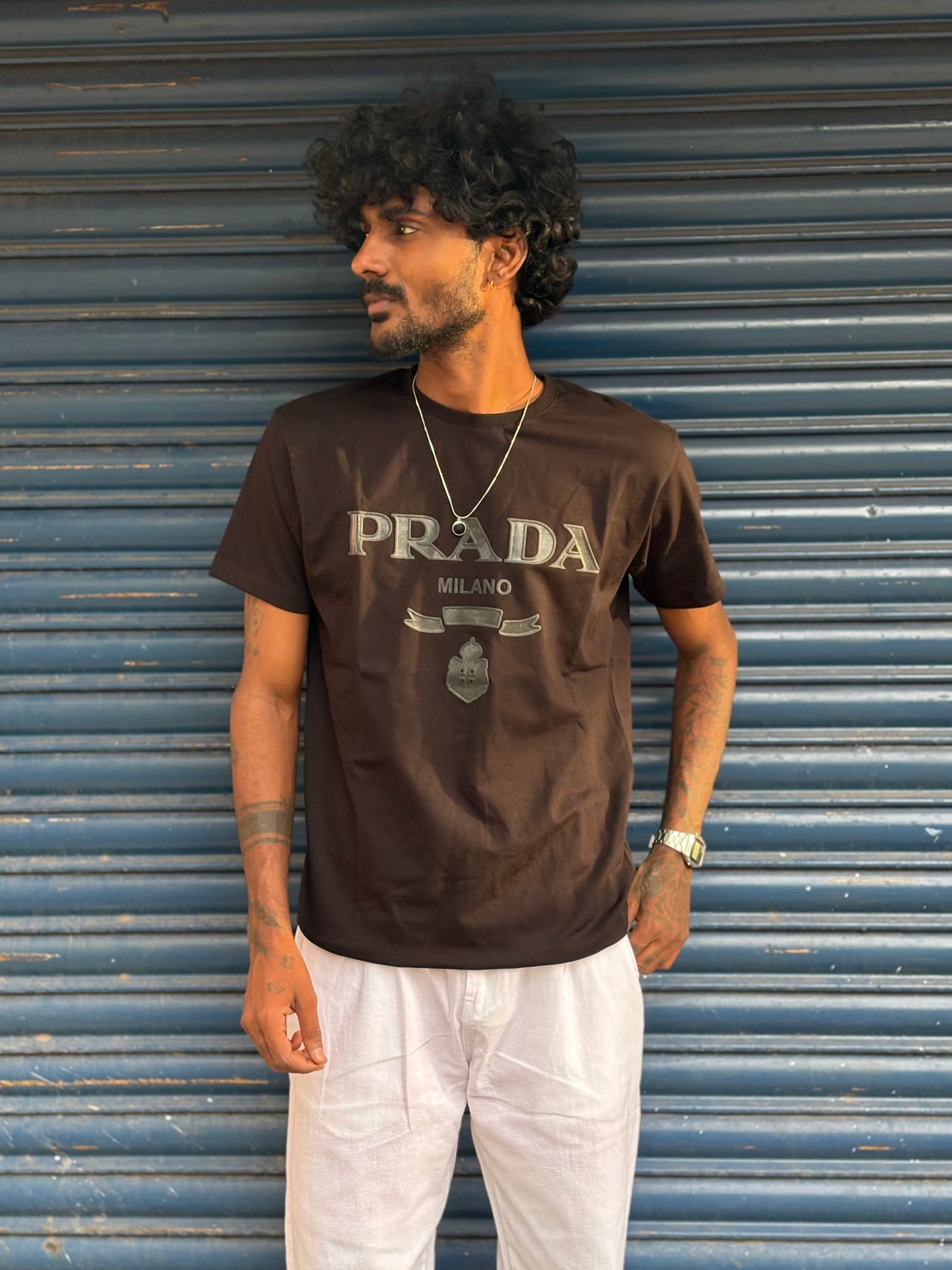 Black Half Sleeve T-shirt