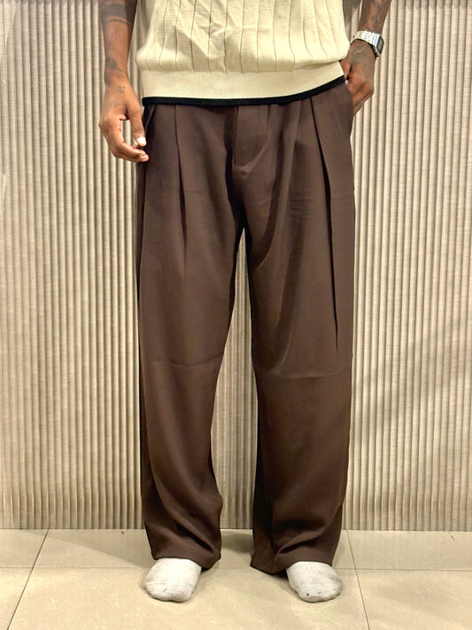 Brown Korean Pants