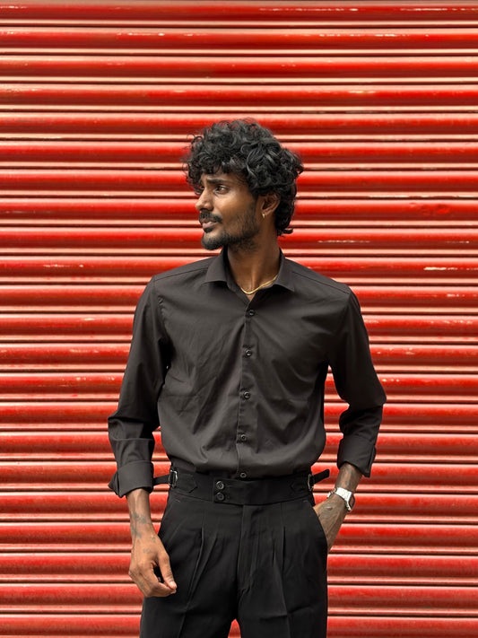 Black Liquid Shirt