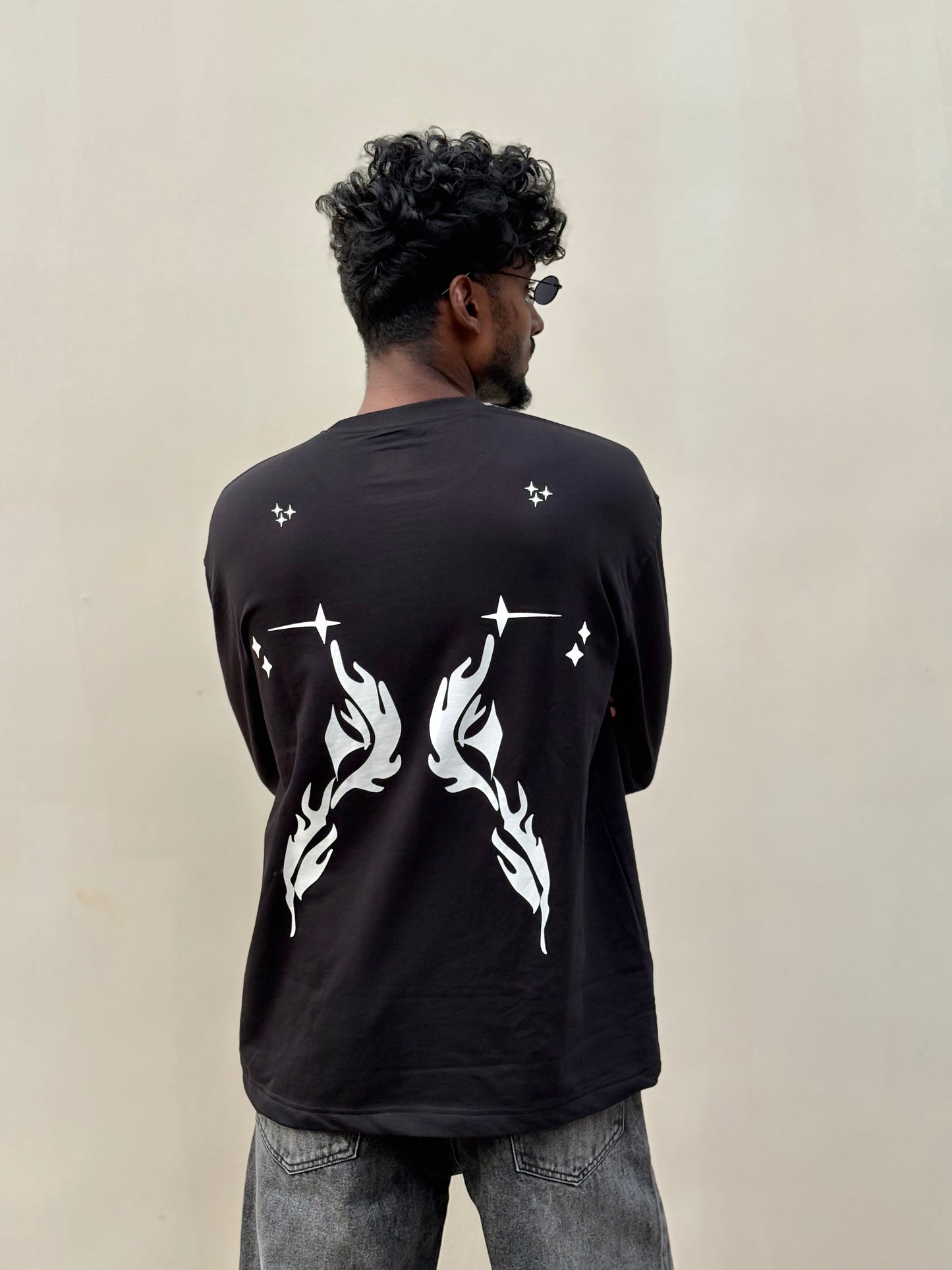 Black Full Sleeve Tshirt