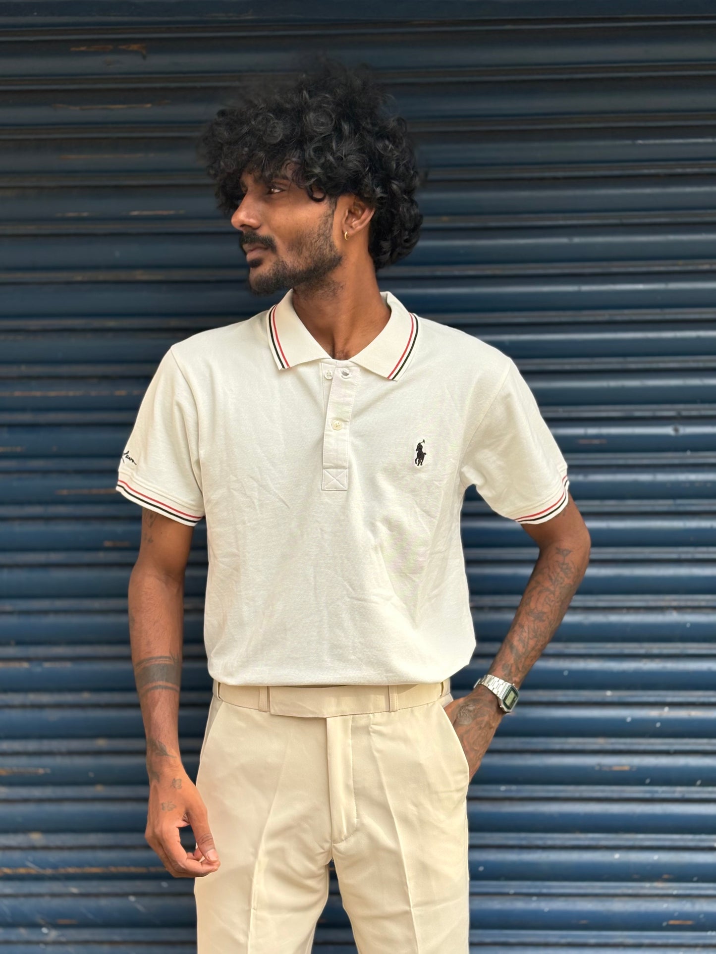 White Polo Tshirt