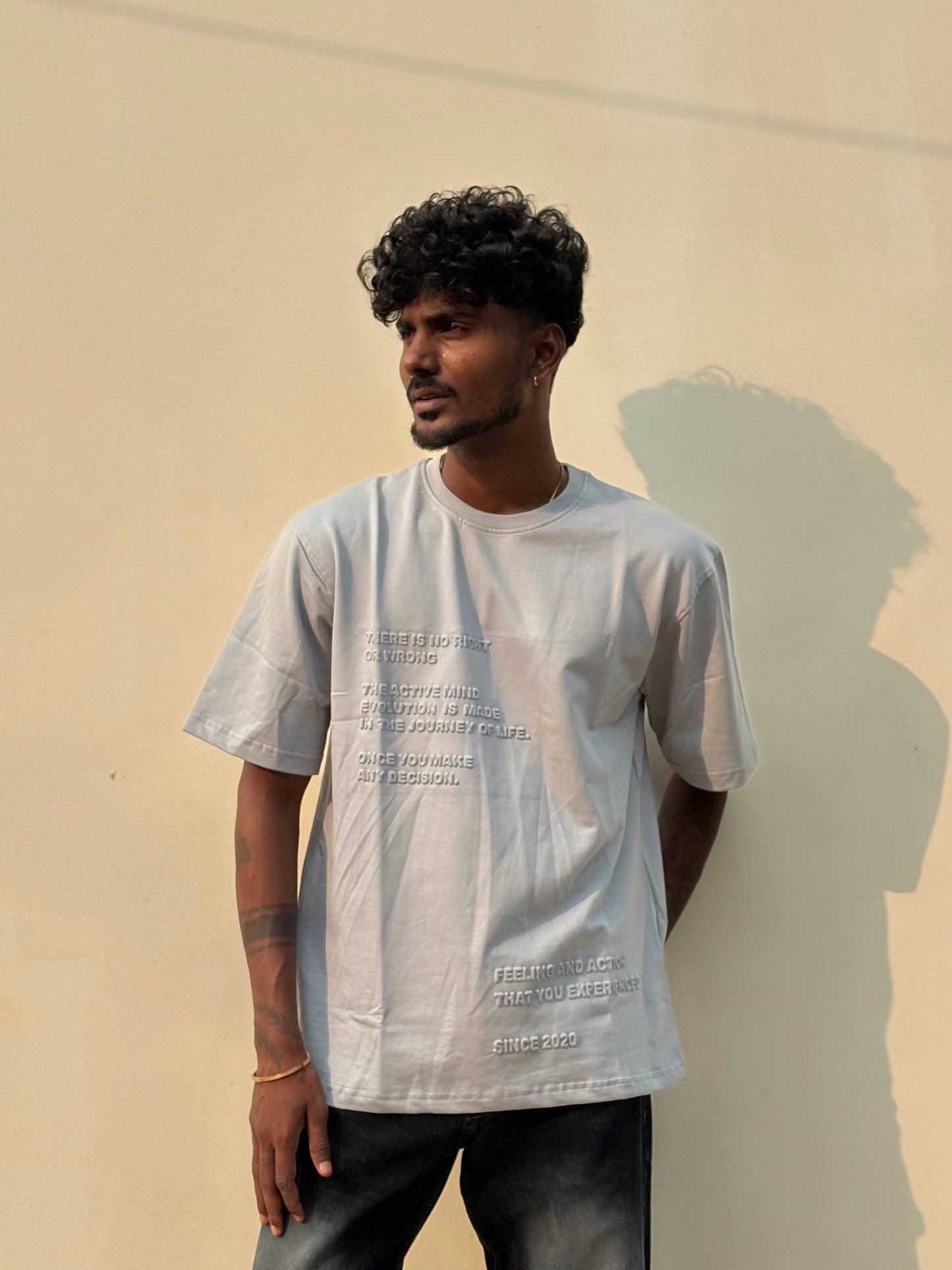 Grey Oversized Tshirt