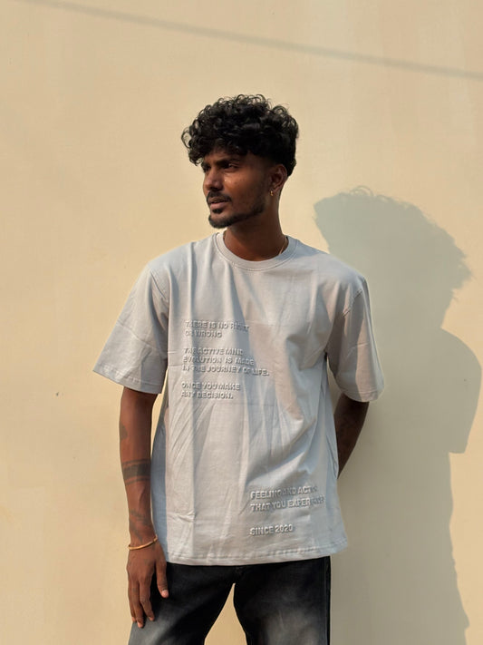 Grey Oversized Tshirt