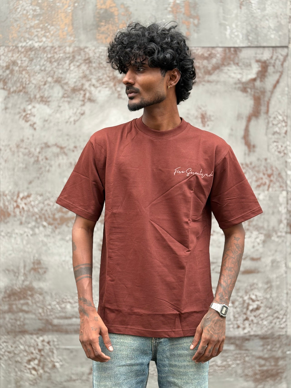Brown Oversized Tshirt