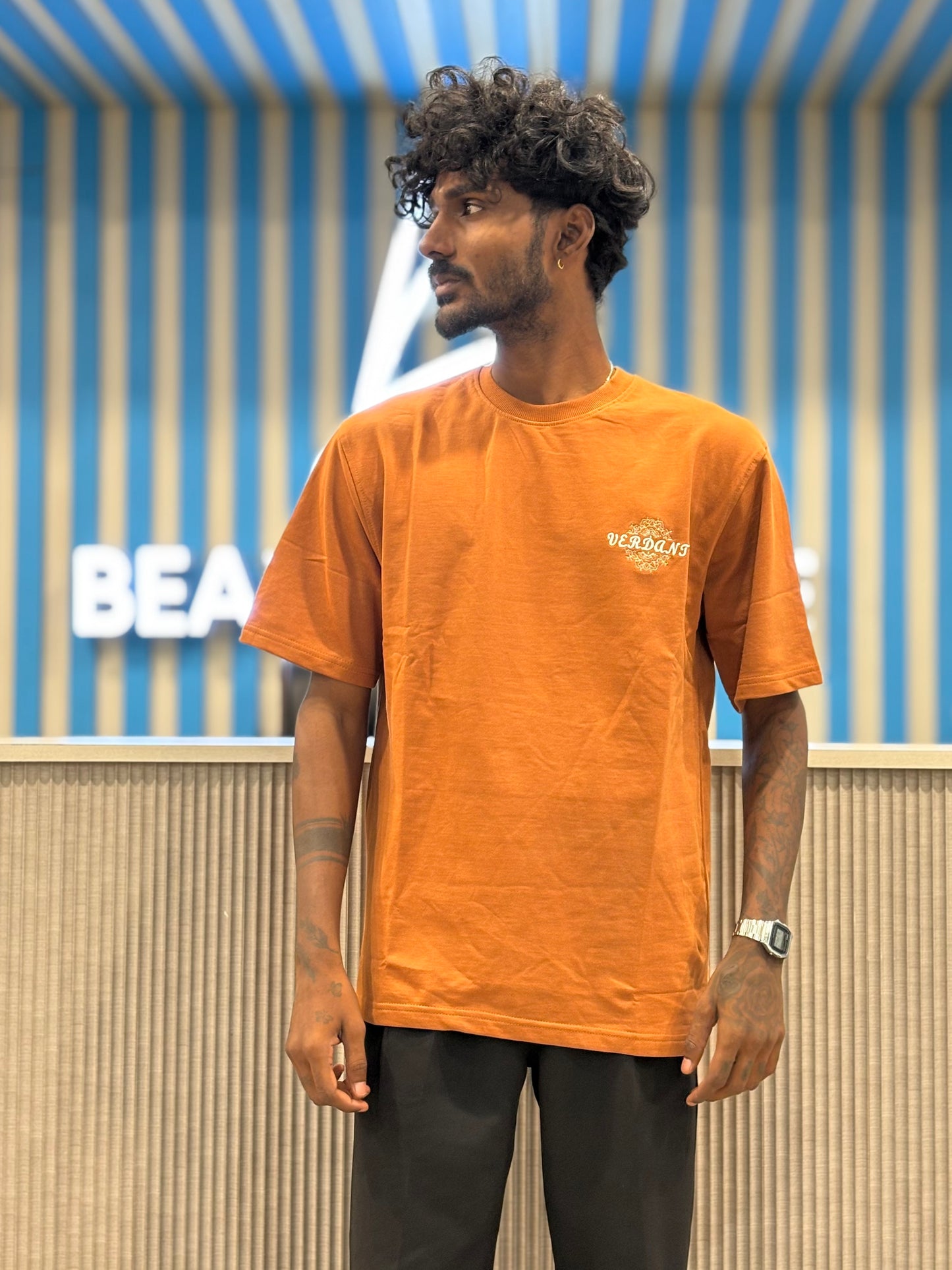 Orange Oversized Tshirt