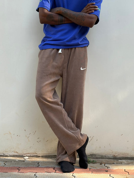 Brown Corduroy Sweatpants