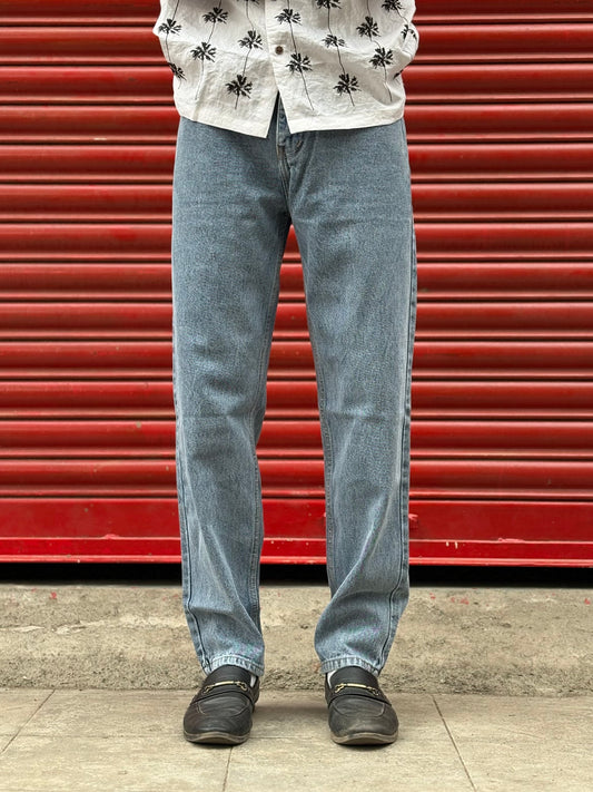 Blue Mom Fit Jeans