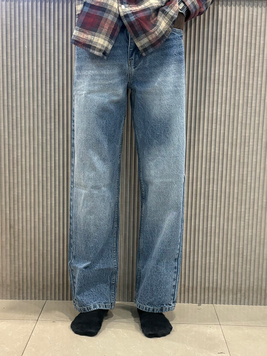 Blue Baggy Jeans