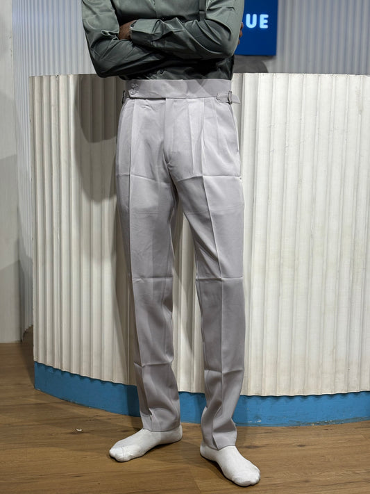 Light Grey Gurkha Pant