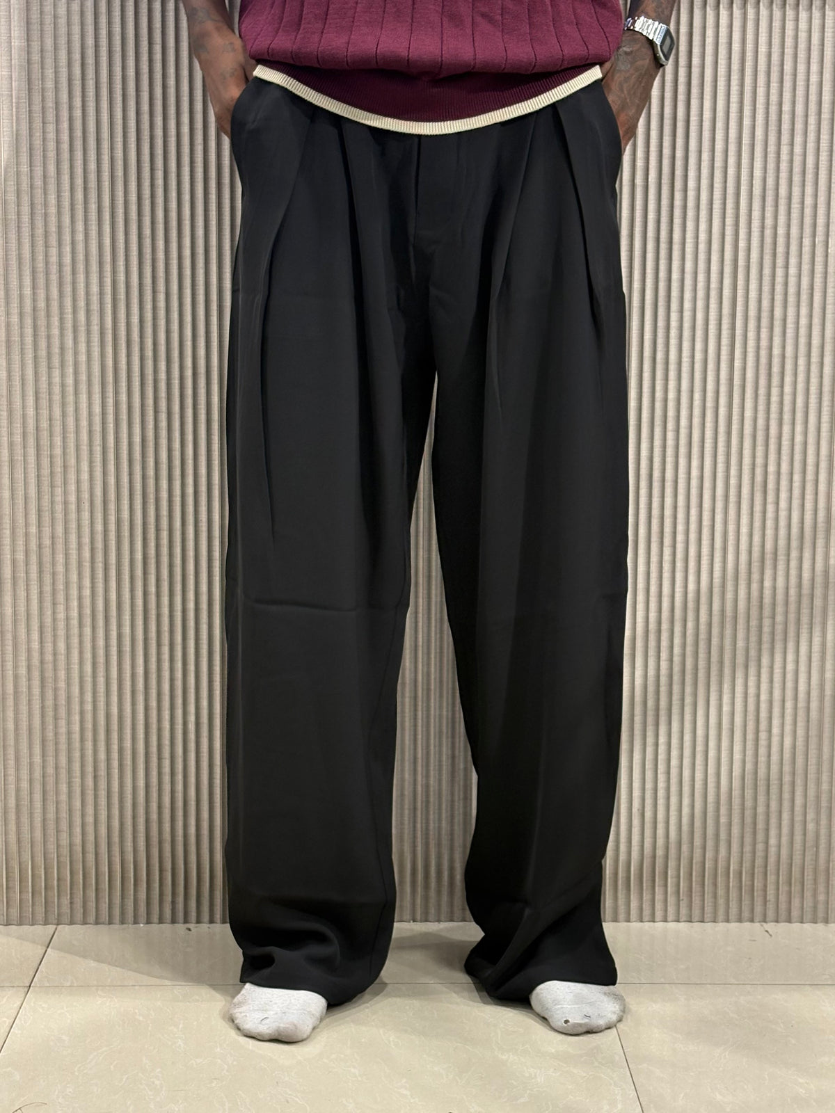 Black Korean Pants