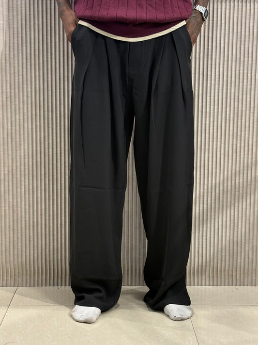 Black Korean Pants