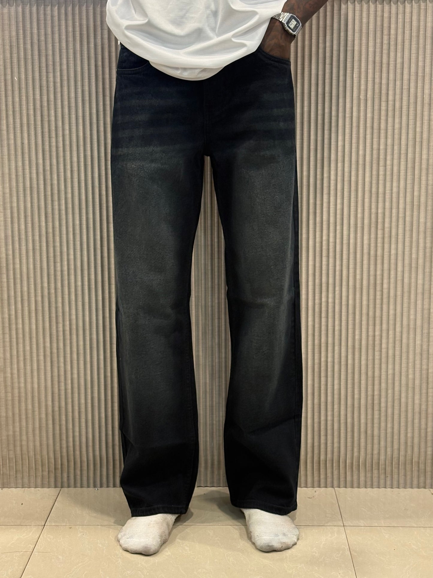 Dark Blue Baggy Jeans