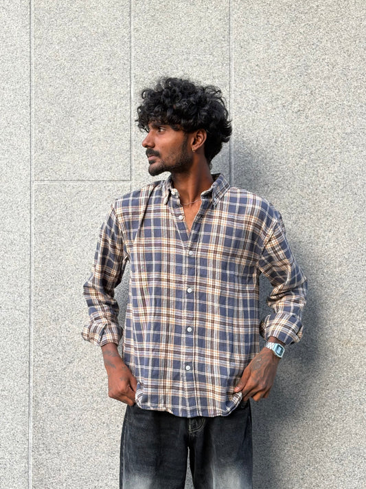 Blue Flannel Shirt