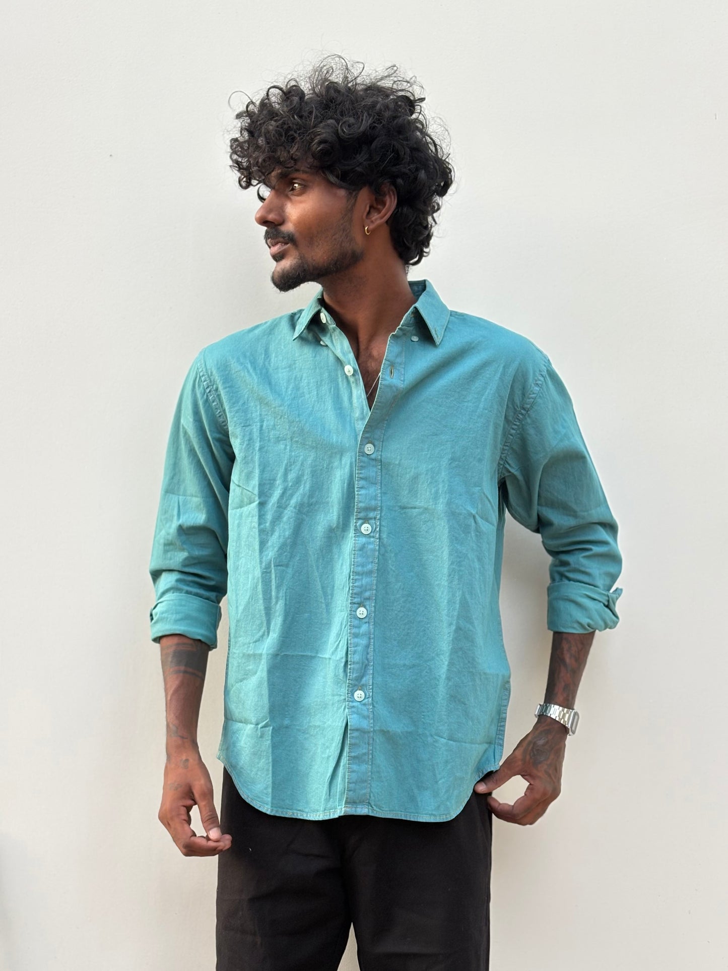 Blue Denim Shirt