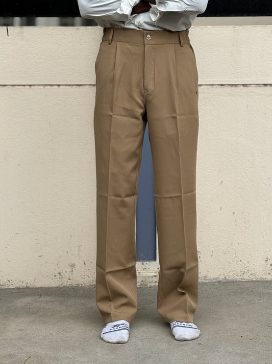 Beige Korean Pants