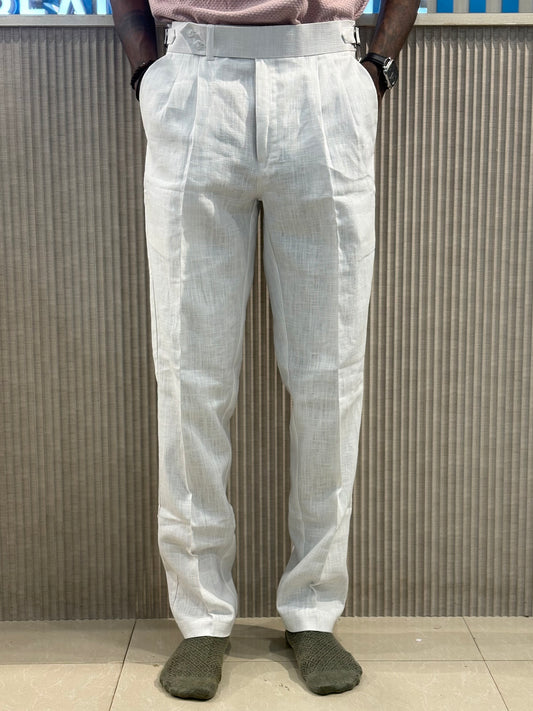 White Gurkha Pant