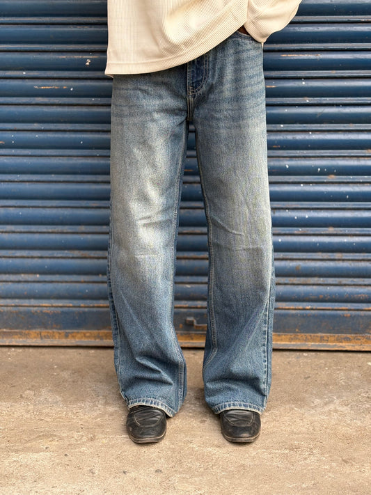 Blue Baggy Jeans