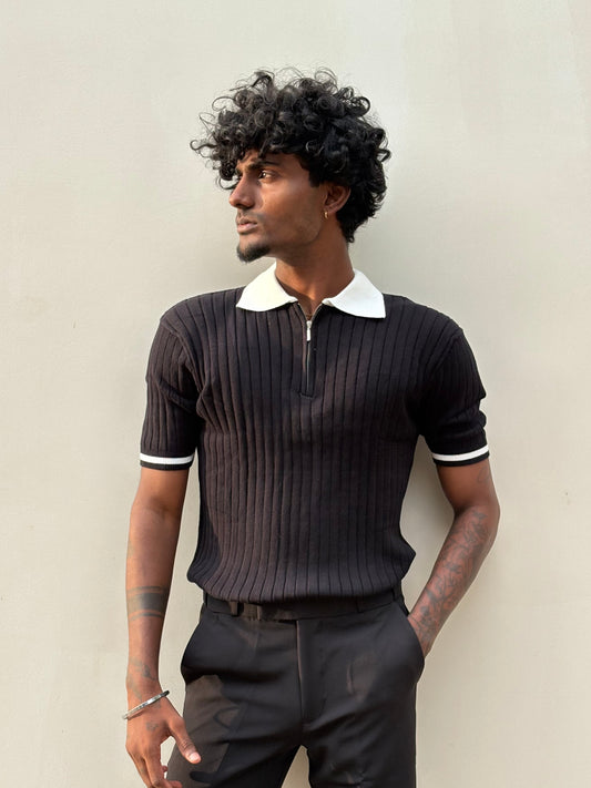 Black Polo Tshirt