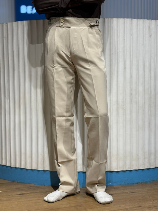Beige Gurkha Pant