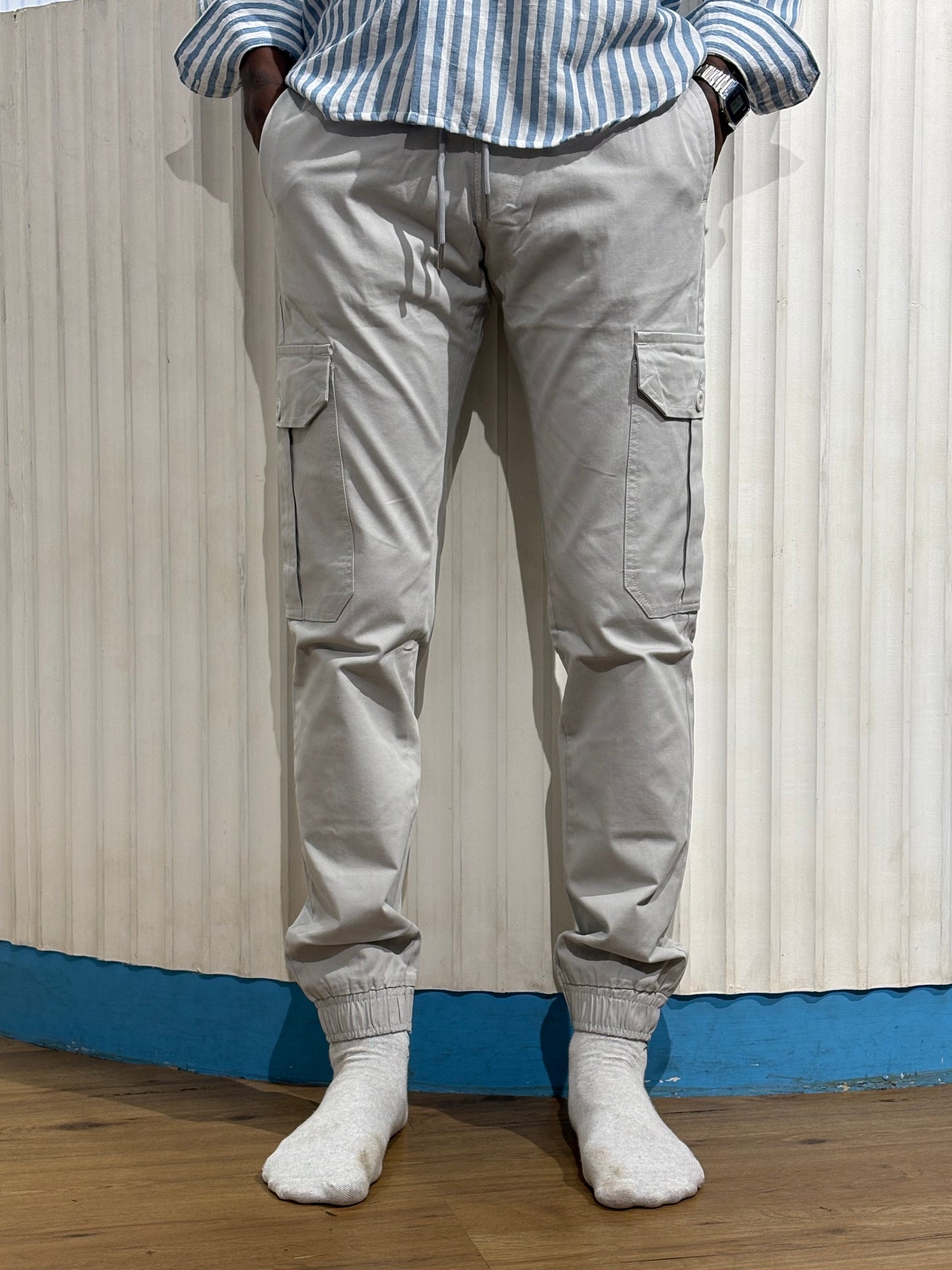 Light Grey Cargo Pant