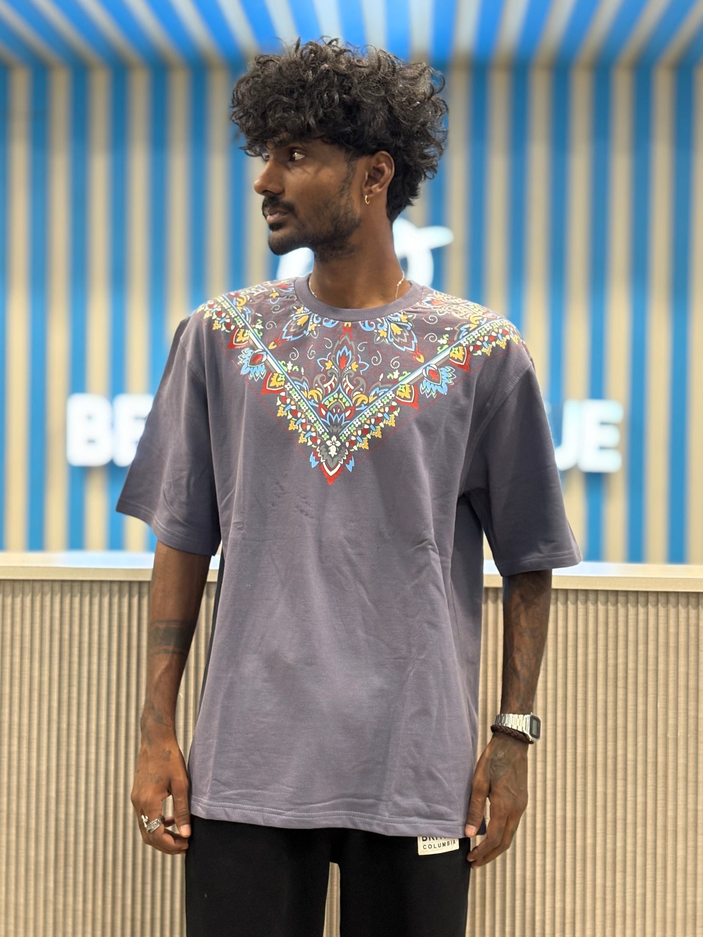Purple Oversized Tshirt