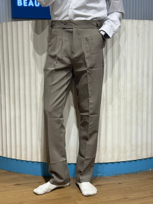 Grey Gurkha Pant