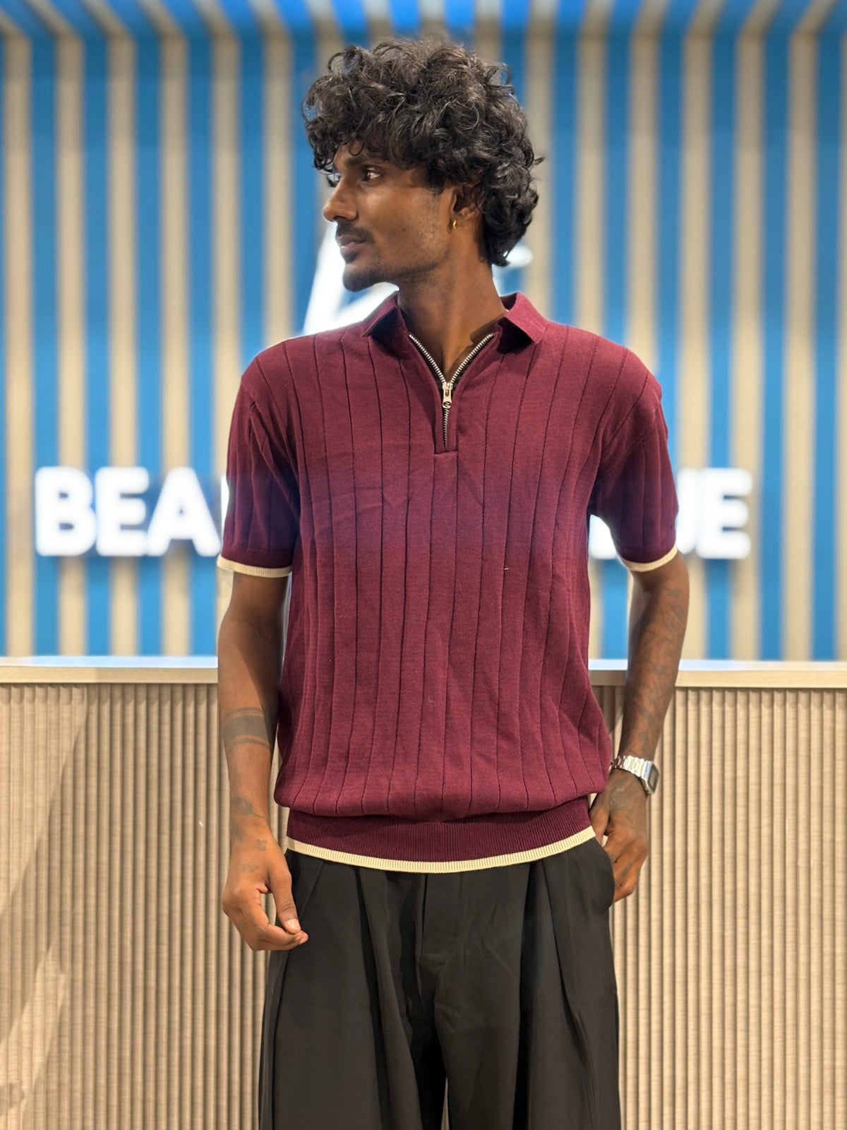 Maroon Polo Tshirt